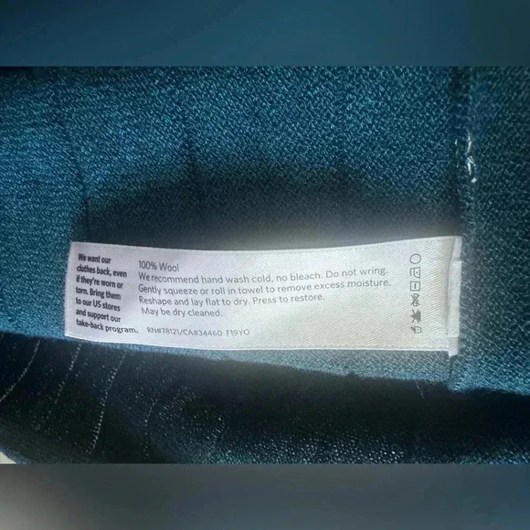 Eileen Fisher Wool Ribbed Knit Dress Size L - Picture 12 of 15